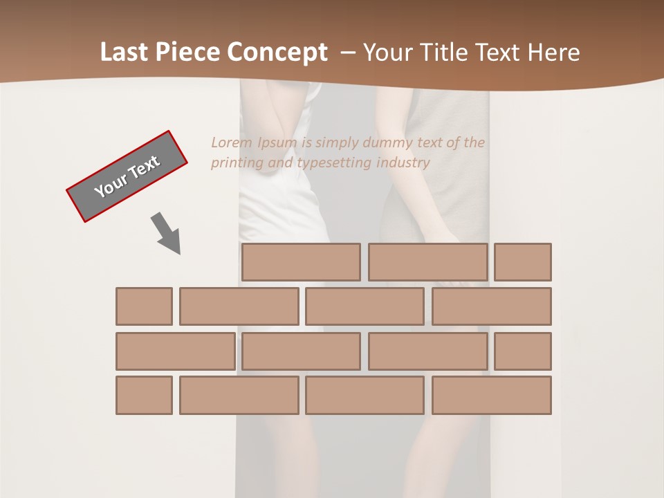 Male Portrait Elegant PowerPoint Template