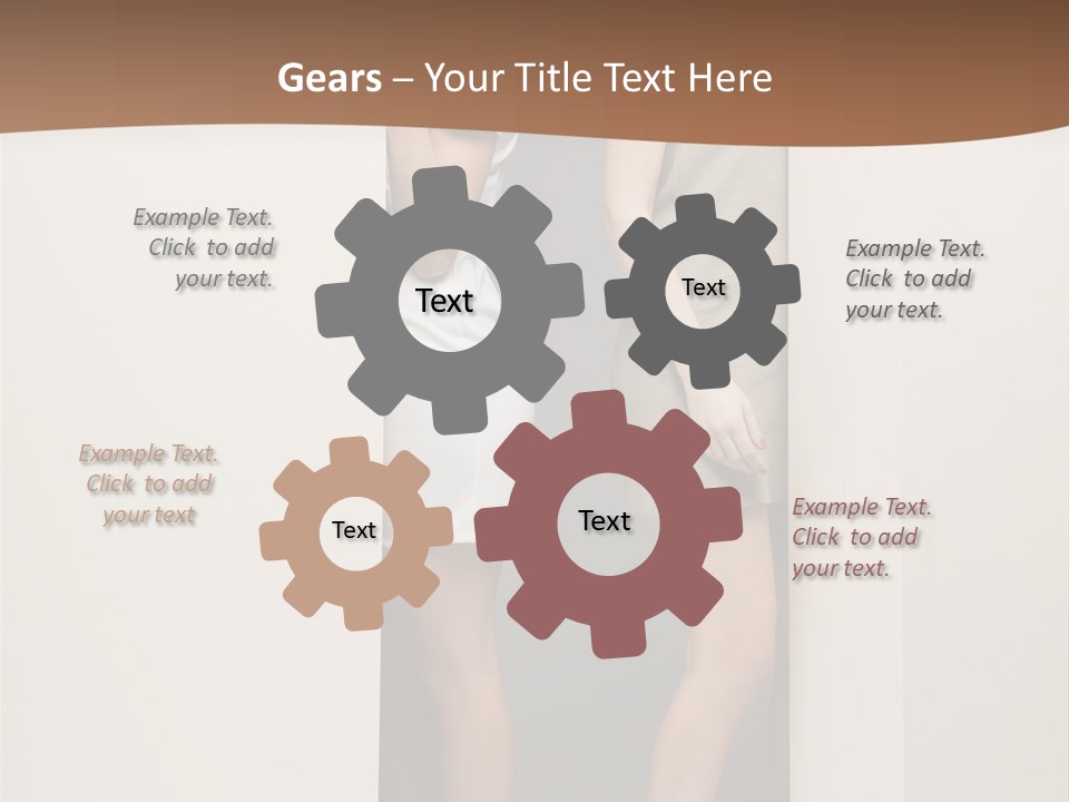 Male Portrait Elegant PowerPoint Template