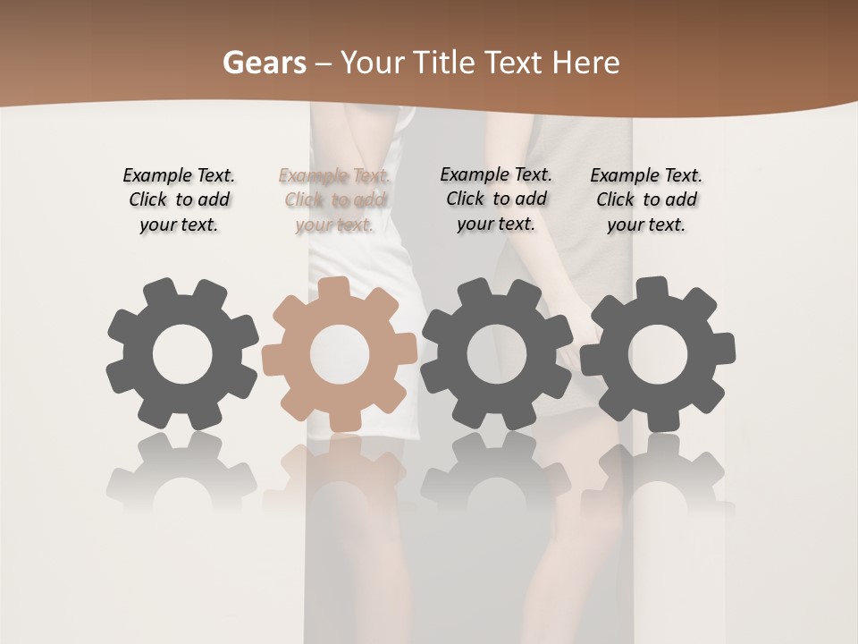 Male Portrait Elegant PowerPoint Template