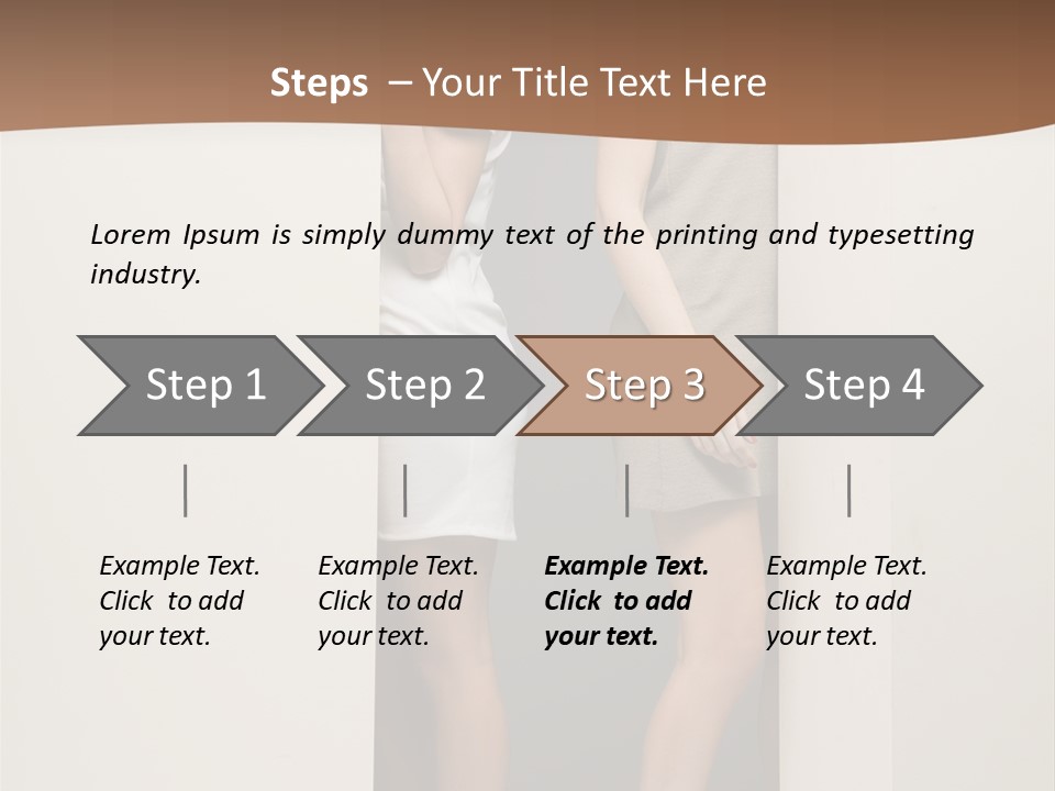 Male Portrait Elegant PowerPoint Template