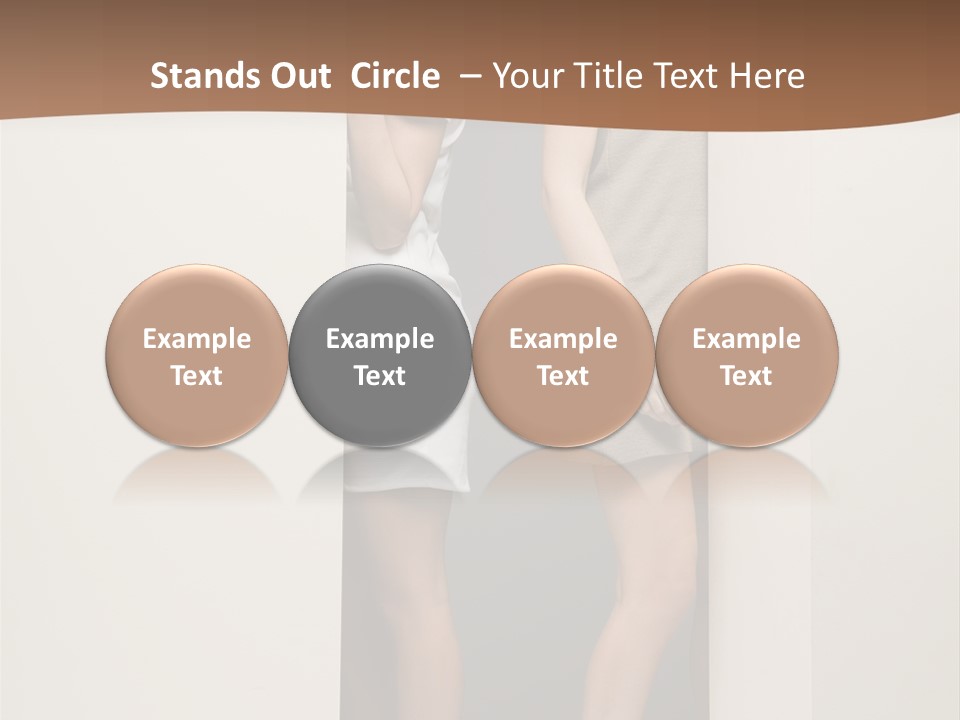 Male Portrait Elegant PowerPoint Template