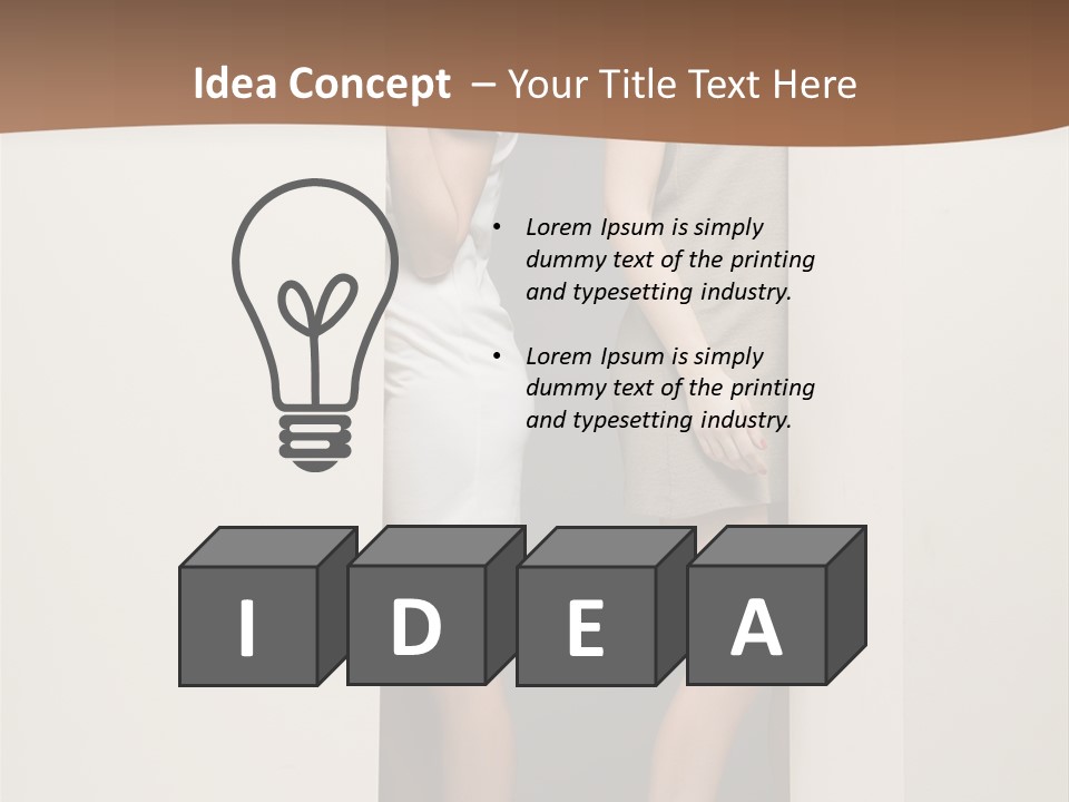 Male Portrait Elegant PowerPoint Template