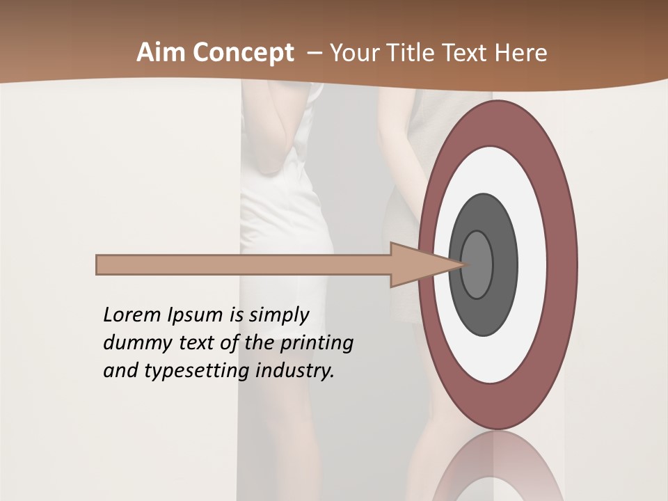 Male Portrait Elegant PowerPoint Template