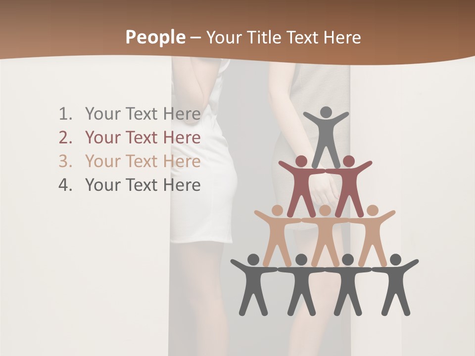 Male Portrait Elegant PowerPoint Template