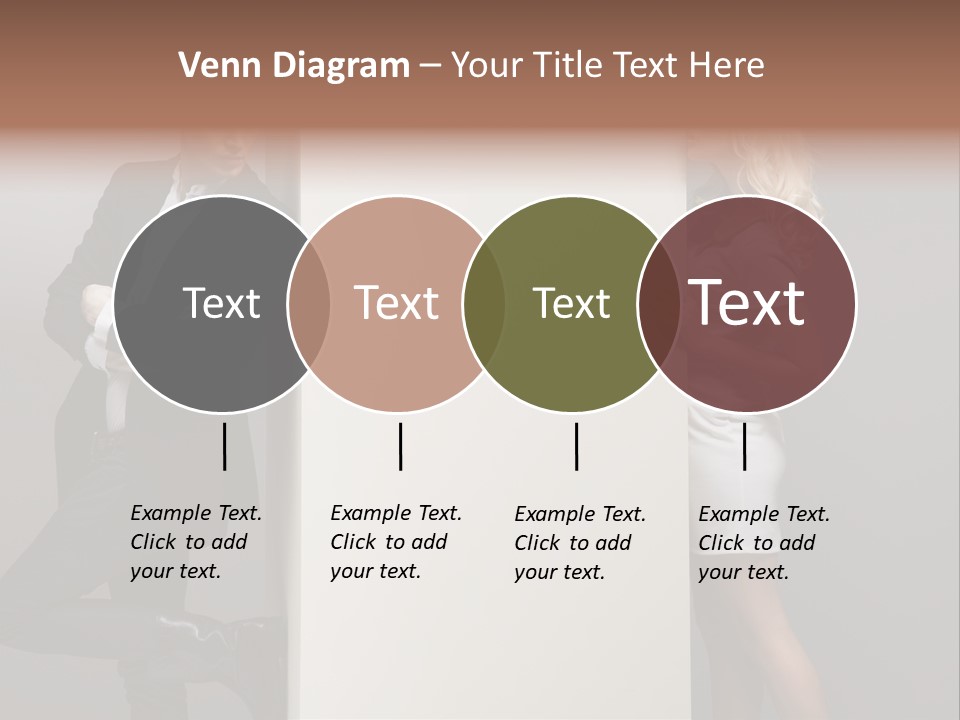 Smile Relaxed Woman PowerPoint Template