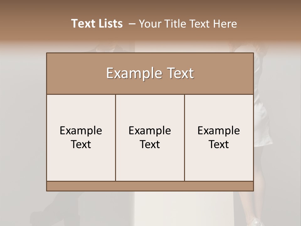 Back Fall Lifestyle PowerPoint Template