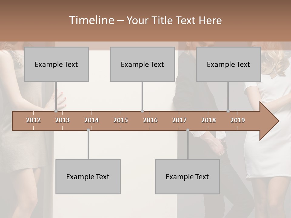 People Fall Clothes PowerPoint Template