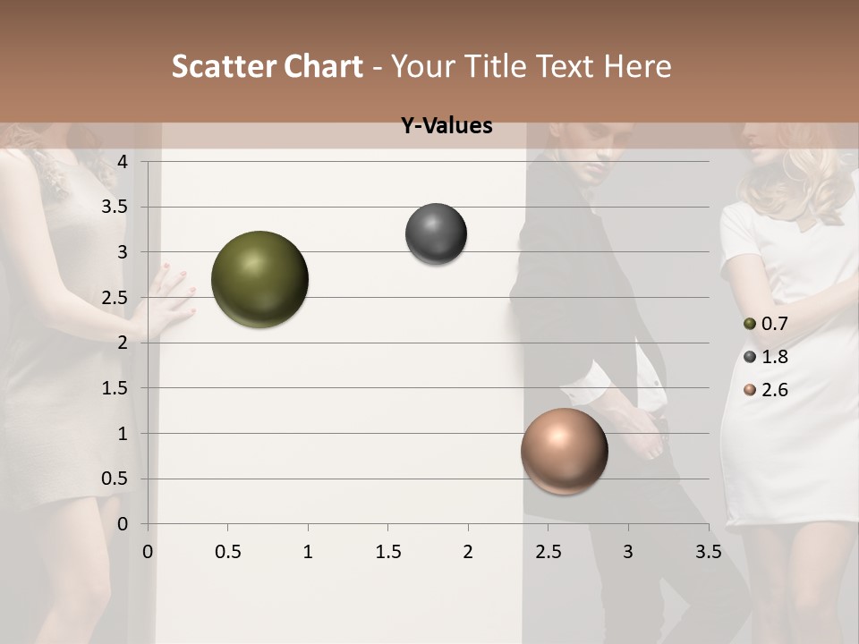 People Fall Clothes PowerPoint Template