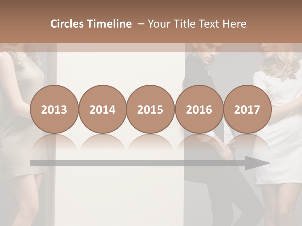 People Fall Clothes PowerPoint Template