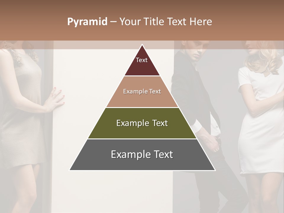 People Fall Clothes PowerPoint Template