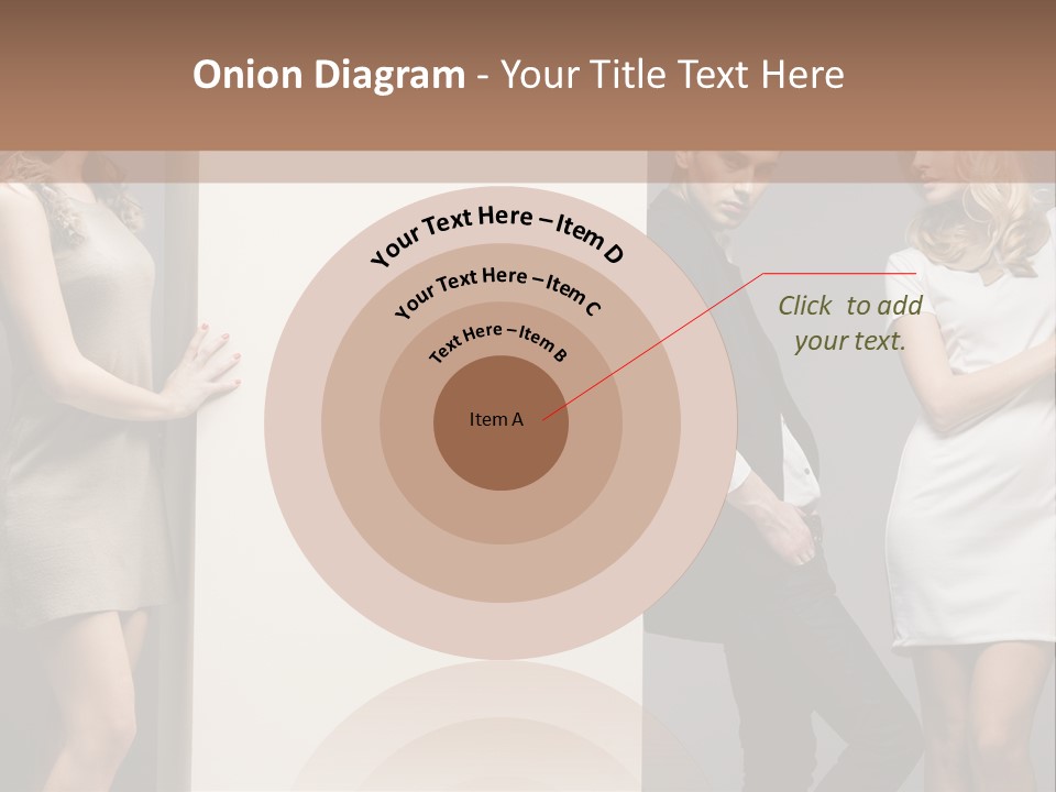 People Fall Clothes PowerPoint Template