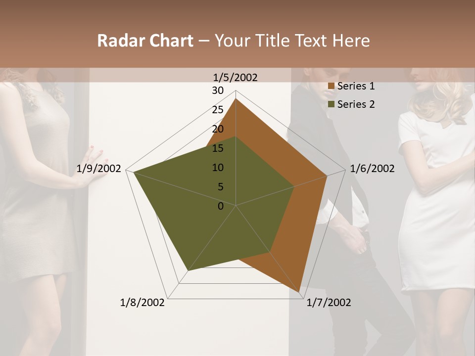 People Fall Clothes PowerPoint Template