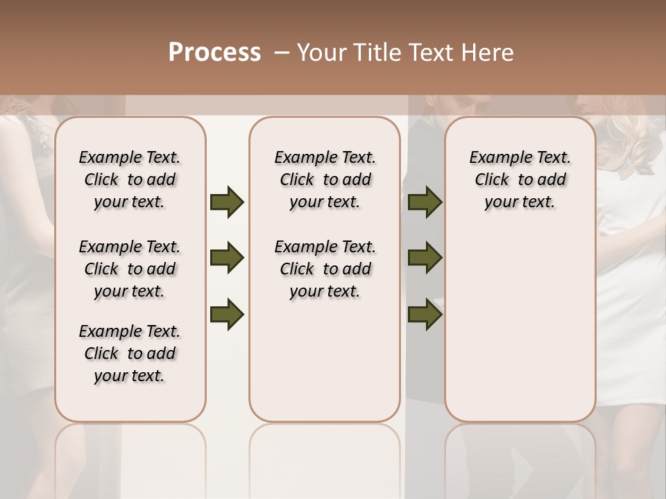 People Fall Clothes PowerPoint Template
