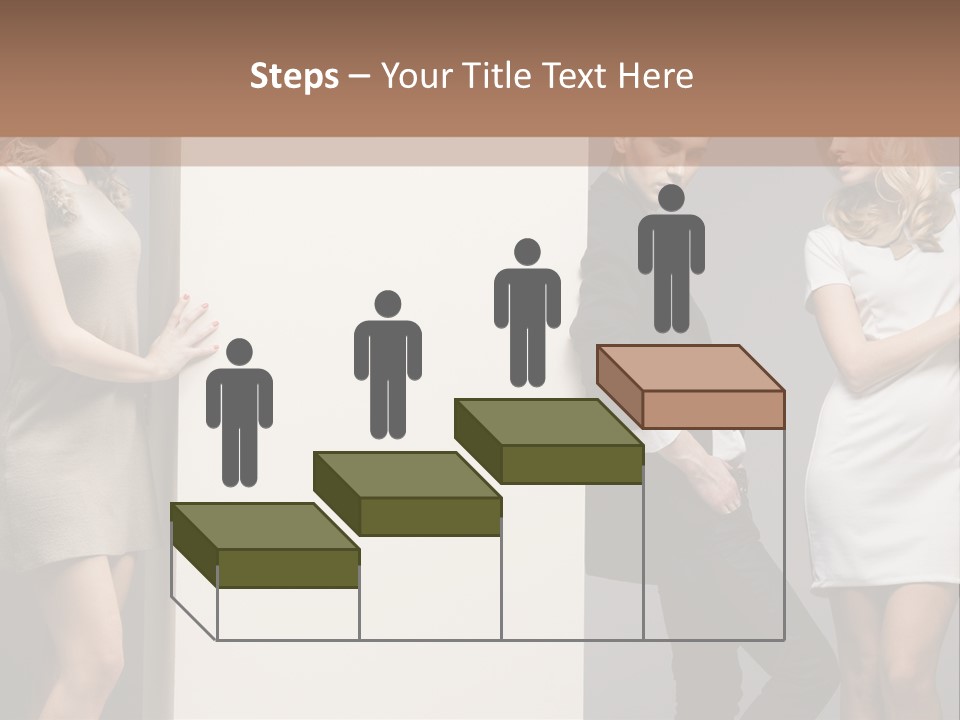 People Fall Clothes PowerPoint Template