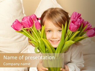 Rosen Liebes Rot PowerPoint Template