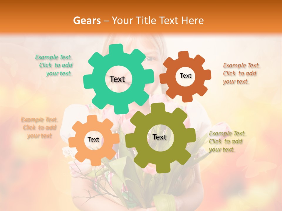 Deutsches Lachen Lachend PowerPoint Template