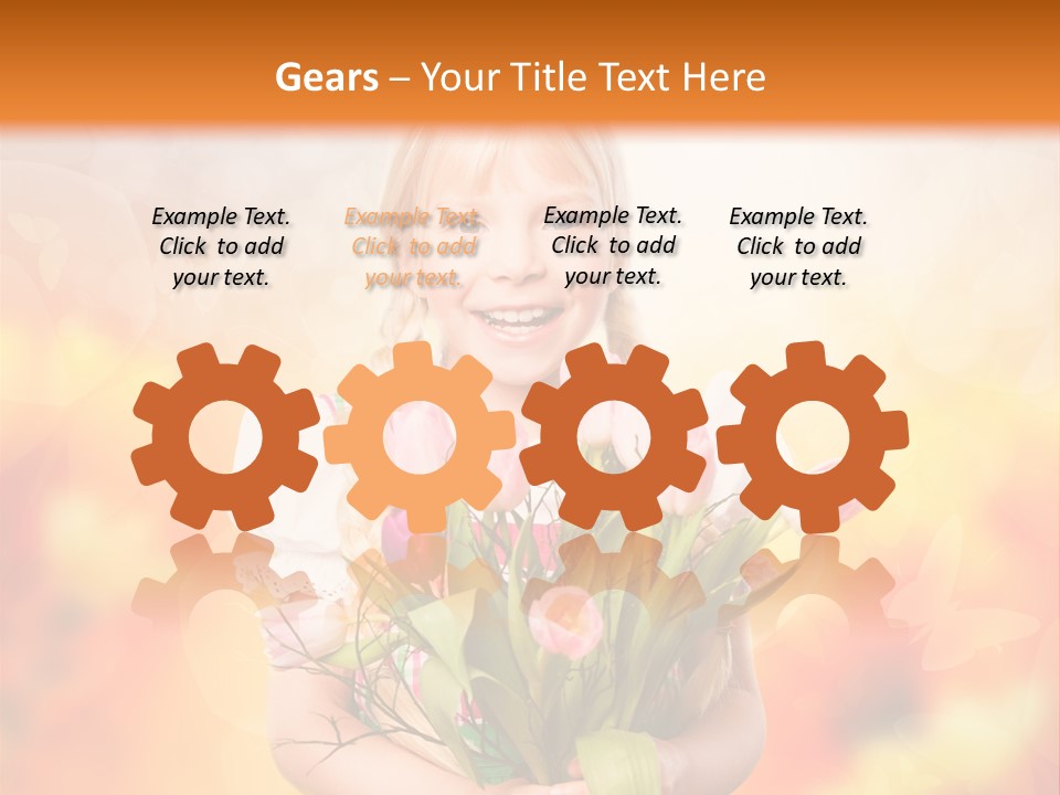 Deutsches Lachen Lachend PowerPoint Template