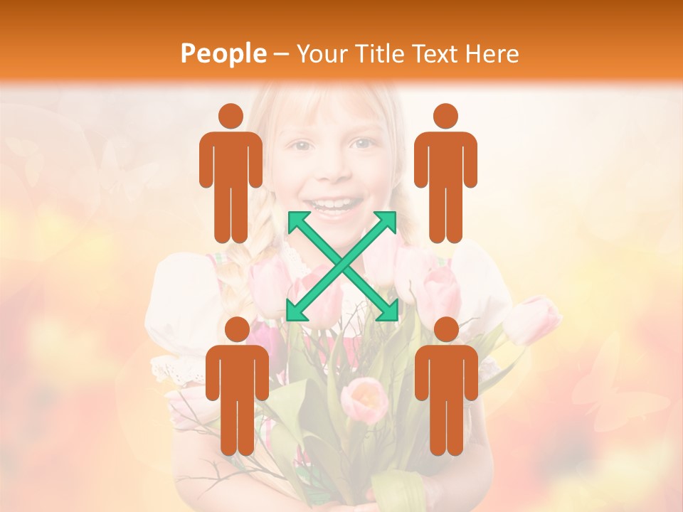 Deutsches Lachen Lachend PowerPoint Template