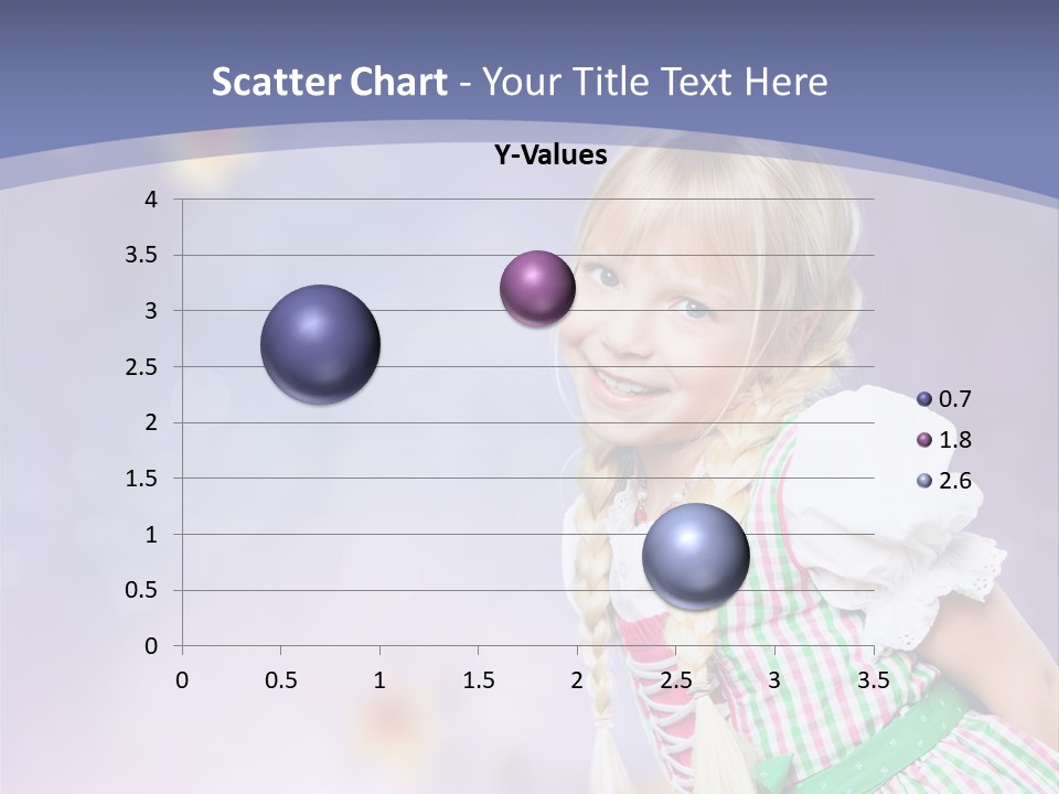 Lachend Blumen Zopf PowerPoint Template