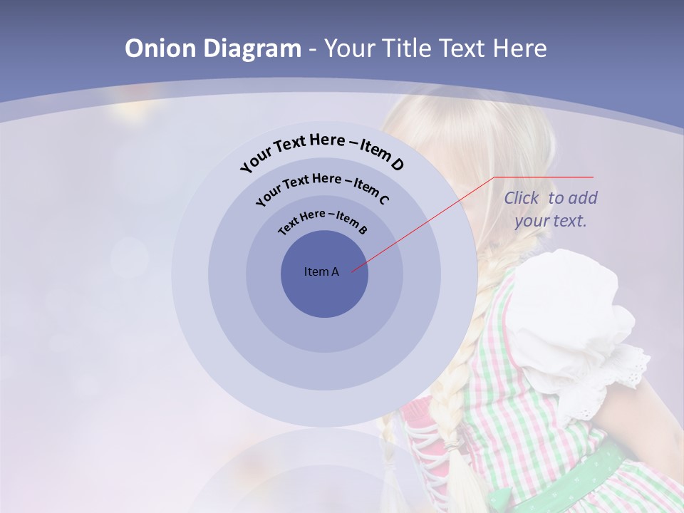 Lachend Blumen Zopf PowerPoint Template