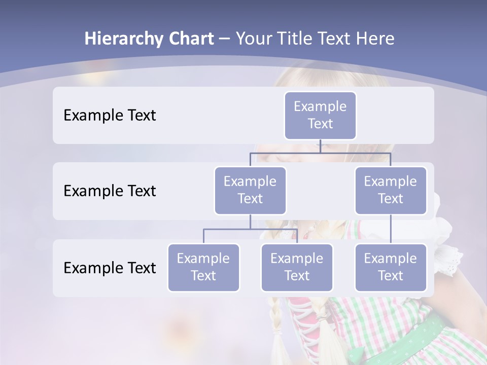 Lachend Blumen Zopf PowerPoint Template