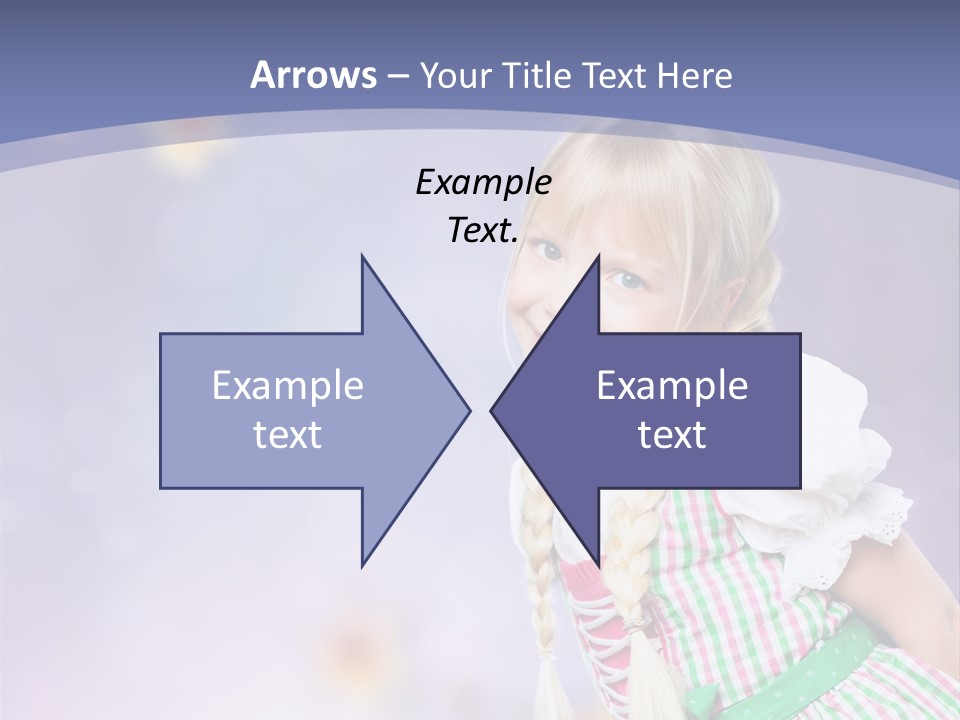 Lachend Blumen Zopf PowerPoint Template