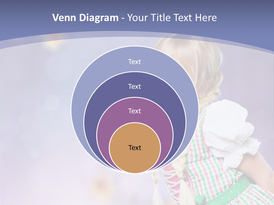 Lachend Blumen Zopf PowerPoint Template