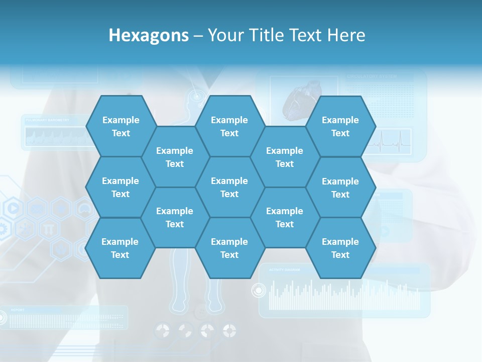 Health Test Molecule PowerPoint Template