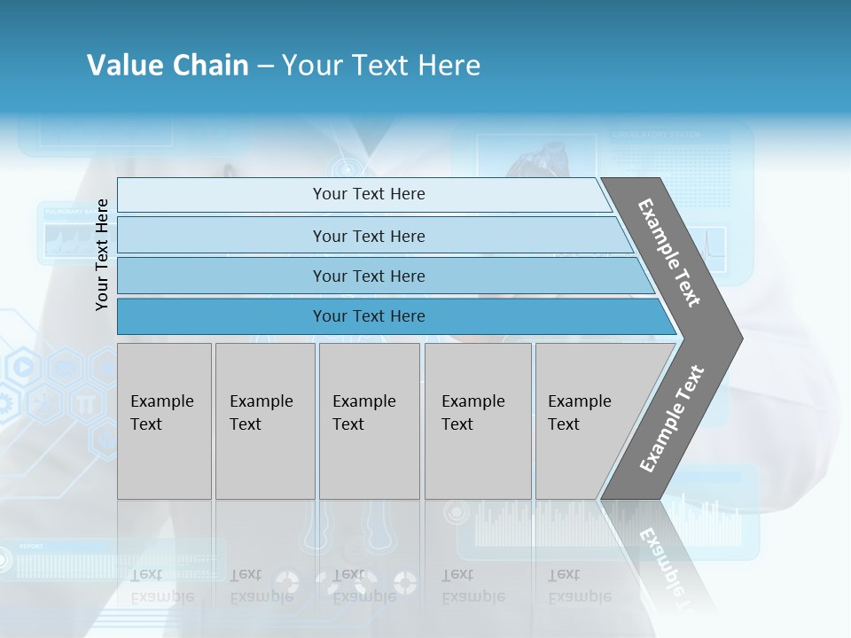 Health Test Molecule PowerPoint Template