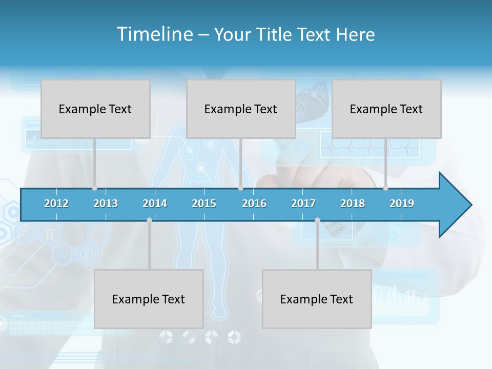 Health Test Molecule PowerPoint Template