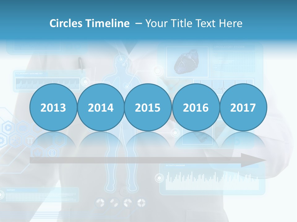 Health Test Molecule PowerPoint Template