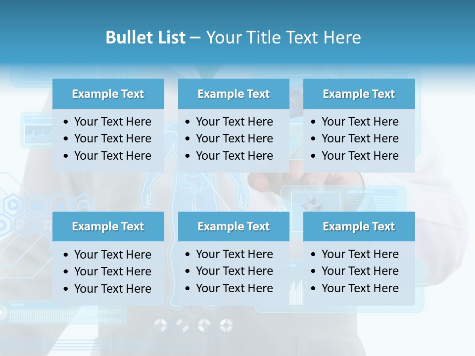 Health Test Molecule PowerPoint Template
