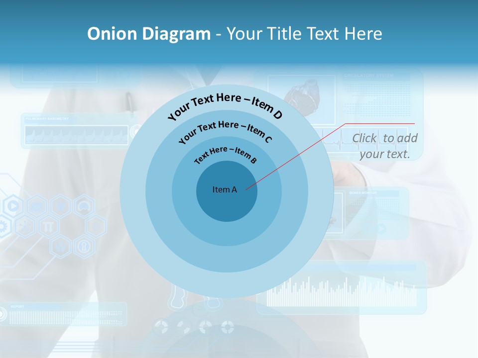 Health Test Molecule PowerPoint Template