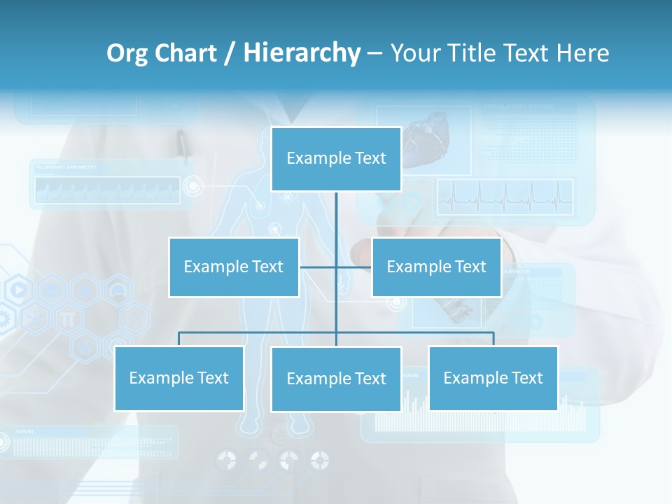 Health Test Molecule PowerPoint Template