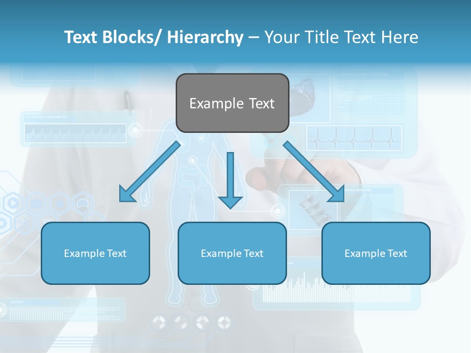 Health Test Molecule PowerPoint Template