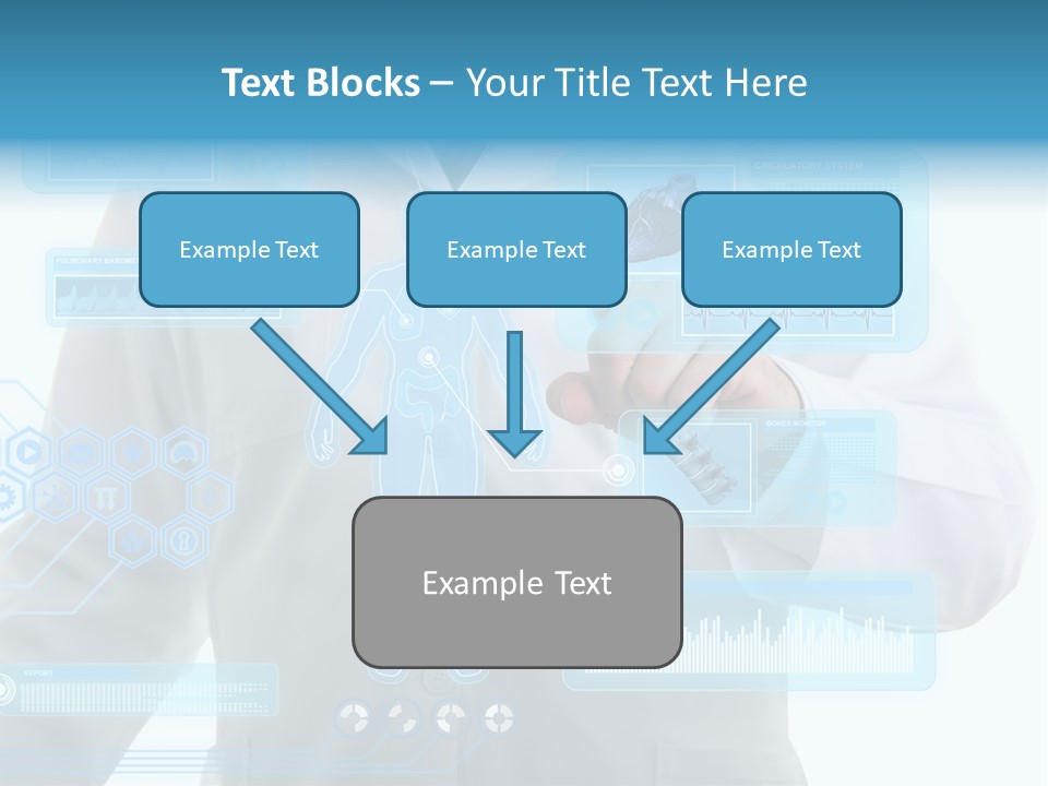 Health Test Molecule PowerPoint Template