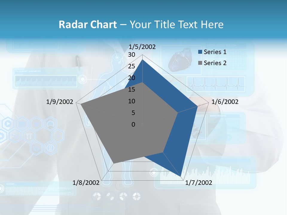 Health Test Molecule PowerPoint Template
