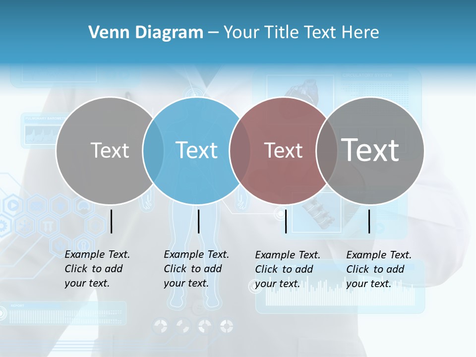 Health Test Molecule PowerPoint Template