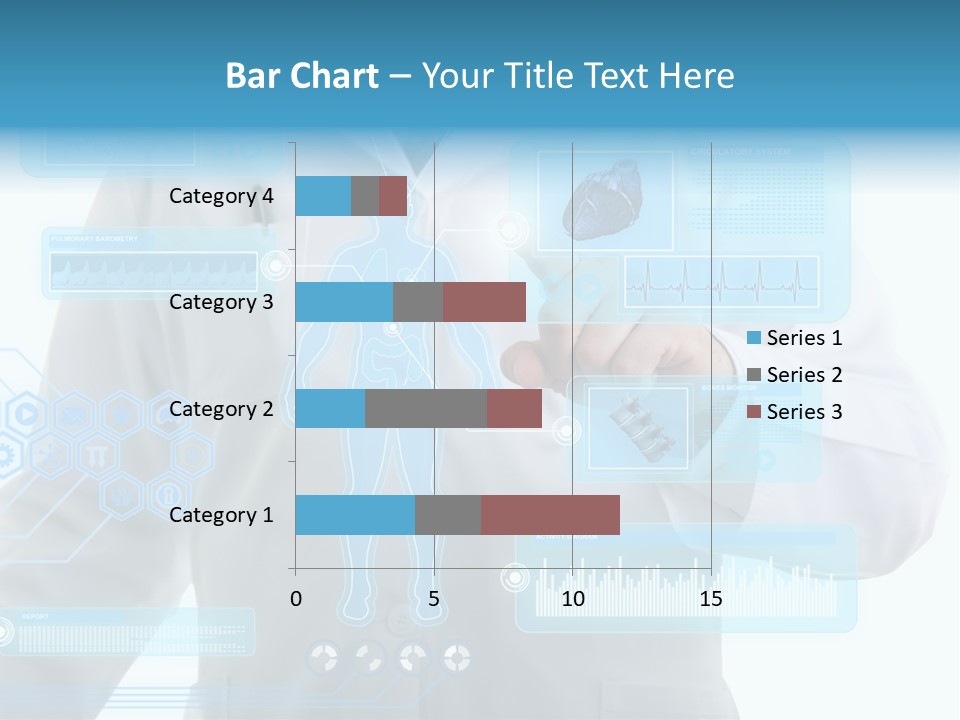 Health Test Molecule PowerPoint Template