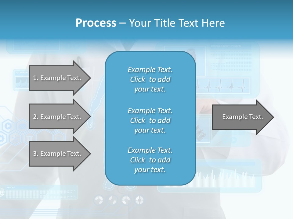 Health Test Molecule PowerPoint Template
