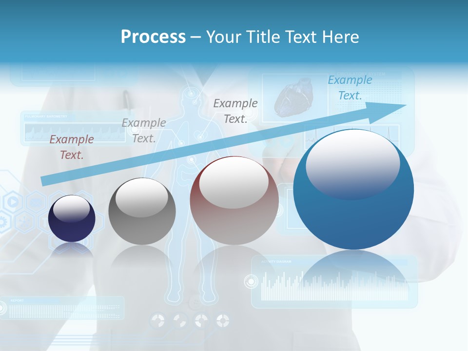 Health Test Molecule PowerPoint Template