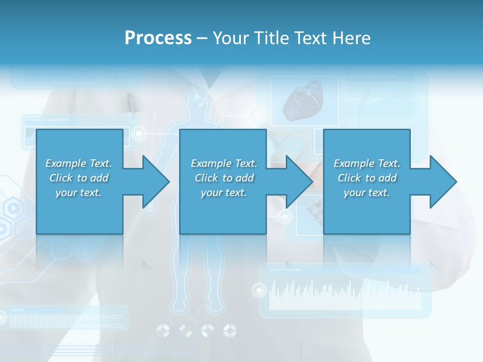 Health Test Molecule PowerPoint Template