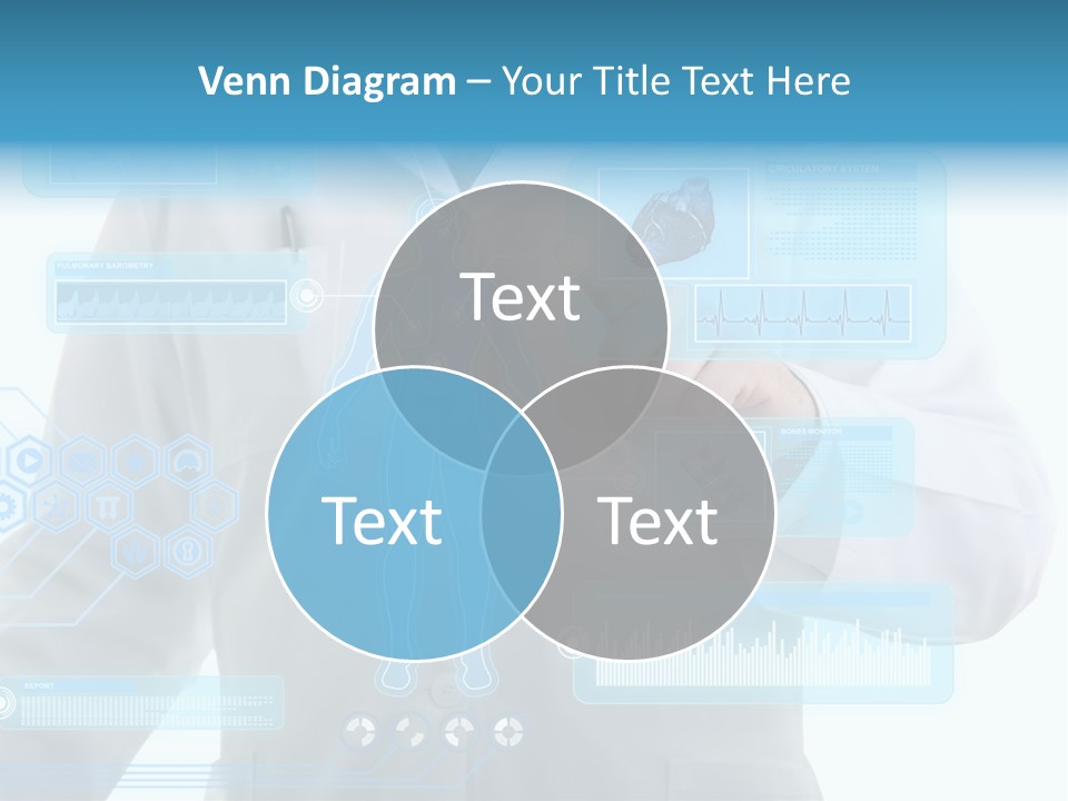 Health Test Molecule PowerPoint Template