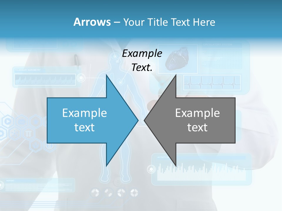 Health Test Molecule PowerPoint Template