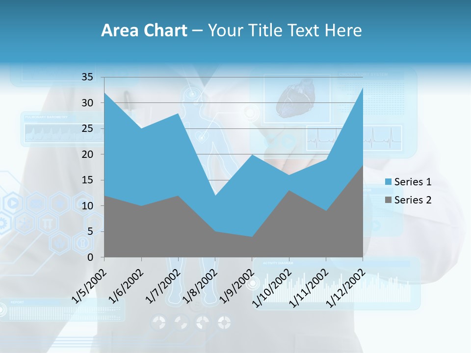 Health Test Molecule PowerPoint Template