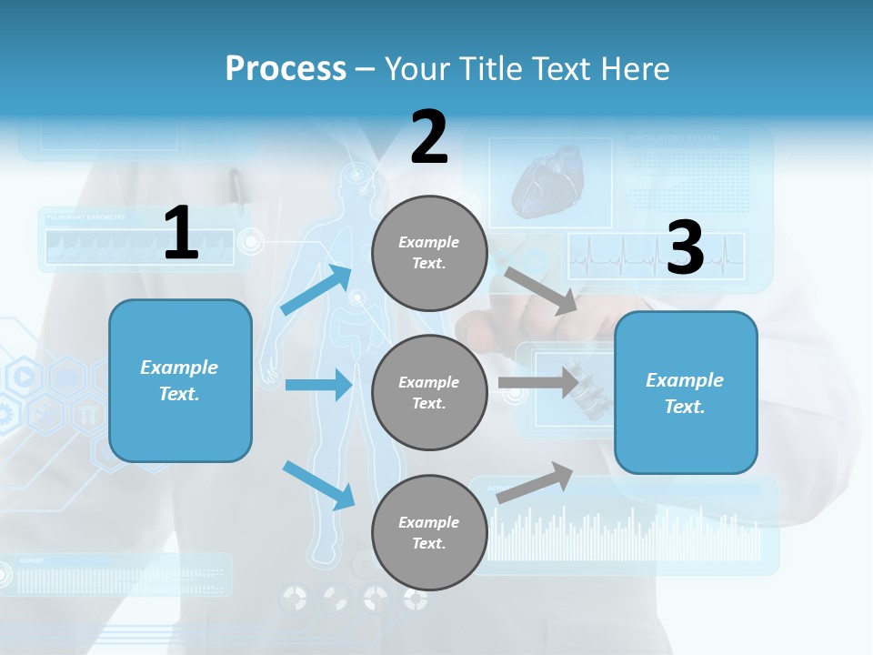 Health Test Molecule PowerPoint Template