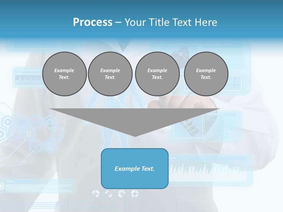 Health Test Molecule PowerPoint Template