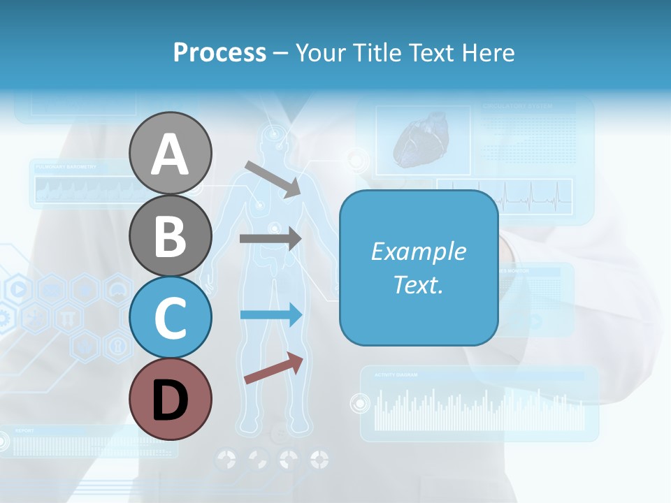 Health Test Molecule PowerPoint Template