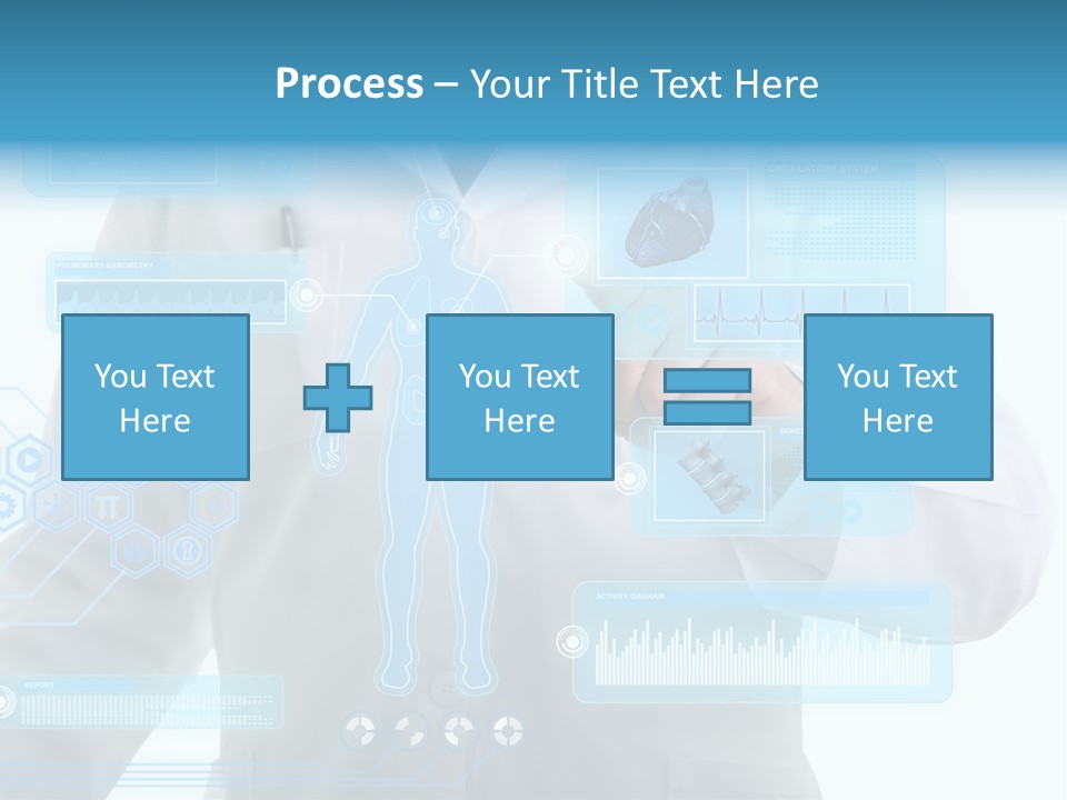 Health Test Molecule PowerPoint Template