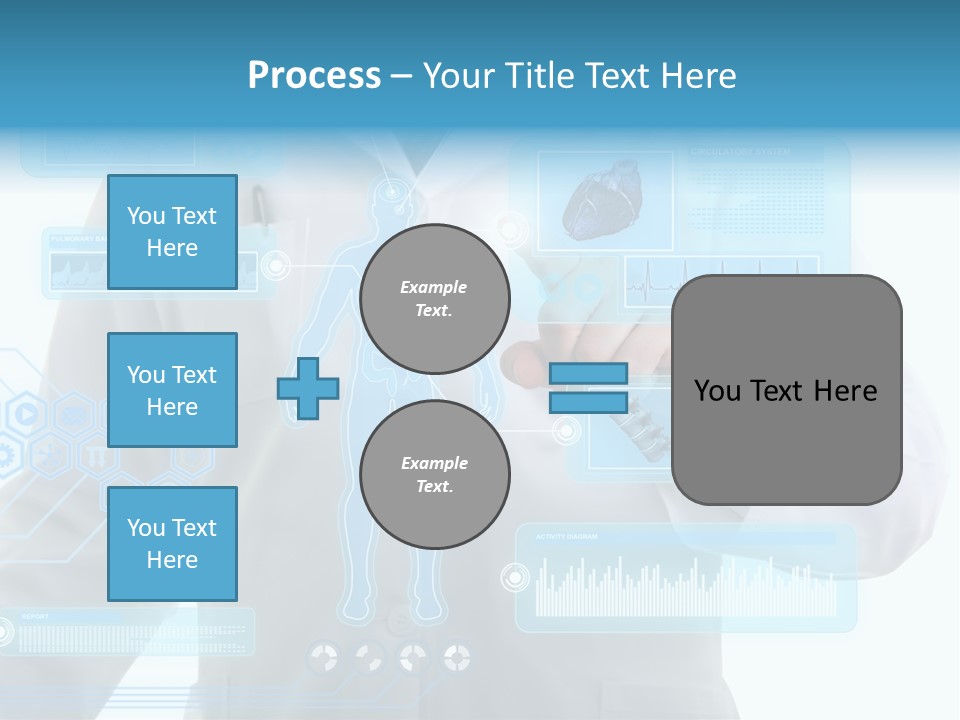 Health Test Molecule PowerPoint Template